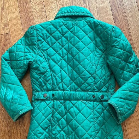 Polo Ralph Lauren Green Quilted jacket size 6X - Picture 8 of 8